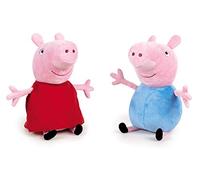 Pts Peluche Peppa Pig e George 28 cm