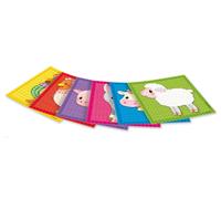 Play Corn 160279 - Card Set Mosaic Little Farm, Craft Kit