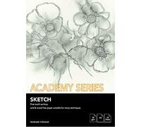 PLAY-CUT Academy Series - Blocco da disegno, formato A4, 70 g/m2, 70 fogli DIN A4, per schizzi, pratici, album da disegno e disegno, formato A4