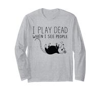 Play Dead When See People Maglia a Manica