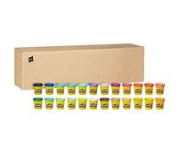 Hasbro- Play-Doh Pasta Modellabile, Set di Plastilina Creativa da 24 Vasetti di Diversi Colori, Idea Regalo per Bambini e Bambine dai 2 Anni in Su