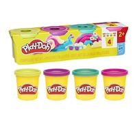 Play-Doh 4 Pack 85 Grams Vibrant Colours 4 Pack Vibrant