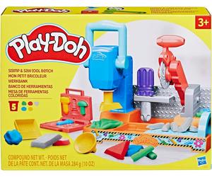 Play-Doh, Banco degli Attrezzi con formine e segheria - Giocolandia