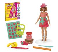 Play-Doh, Barbie, Set Fiori e Frange con Bambola