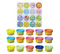 Play-Doh Busta per Feste, Include 15 Confezioni di plastilina Piccole, perfette Come bomboniera per Feste