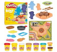 Play-Doh, Bluey va in Campeggio, playset con Strumenti a Tema falò, Giocattoli per attività manuali per Bambini e Bambine dai 3 Anni in su