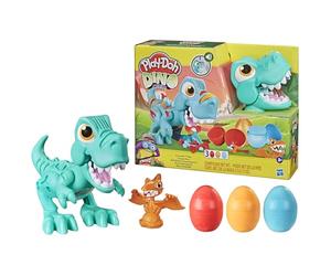 Play-Doh Dino Crew Crunchin' T-Rex Toy for Kids 3 Years and Up with Dinosaur Sounds and 3 Eggs