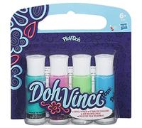 Play-Doh - DohVinci Refill Confezione Contenente 4 Tubetti di Ricambio