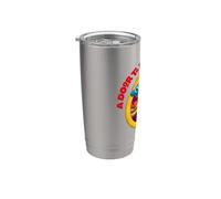 Play Doh Door 3D Bicchiere termico in acciaio inox doppia parete