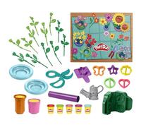 Play-Doh Fleuriste, Coffret de pâte à Modeler avec 27 Accessoires de Jardinage factices, Loisirs créatifs pour Enfants, dès 3 Ans