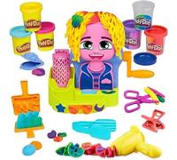 Play-Doh Hair Stylin’ Salon F8807 Playset Parrucchiere Creativo con Pasta da Mod