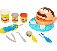 Play-Doh Hasbro Dottor Trapanino (playset con Accessori da Gioco da Dentista e 5 vasetti di Pasta da Modellare)