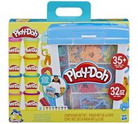 Play-Doh Hasbro F3605 - Valigetta per impastare da viaggio, con 8 prese