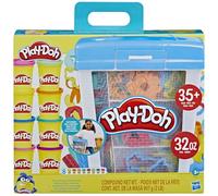 Play-Doh Hasbro F3605 - Valigetta per impastare da viaggio, con 8 prese