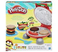 Play-Doh Hasbro Kitchen Creations Il Burger Set, Versione 2019