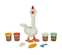 Play-Doh Hasbro Pollo Divertito (playset Animali da Fattoria Animal Crew, con Pasta da Modellare 4 Colori atossici)