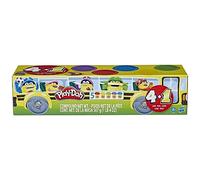 Play-Doh Hasbro, Torna a Scuola, Giochi per Bambini da 2 Anni in su, Confezione da 5 vasetti da 112 g di Pasta modellabile atossica, Giocattolo per Le attività artistiche e manuali