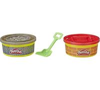 Play-Doh Hasbro Wheels - Vasetti di Pasta Modellabile da Costruzione, Modelli Assortiti