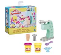 Play Doh - Pasta per modellare, per bambini, mini gelateria divertente, set con accessori e 2 vasi di mastice colorati, regalo per la festa del bambino, per età dai 3 anni in poi