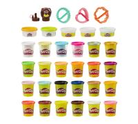 Play-Doh Kitchen Creations Cook 'n Colors Refill Variety Pack con Confetti Elastix Drizzle Metallics e Color Burst non tossici (esclusiva Amazon)