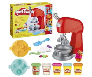 Play-Doh Kitchen Creations, Robot pâtissier, Pâte à Modeler avec Accessoires de Cuisine factices, Loisir créatif pour Enfants