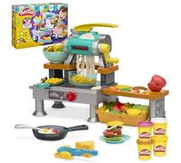 Play-Doh, playset Cucina Super Sfrigolante, Cucina Giocattolo con Suoni realistici, Oltre 25 Alimenti Finti da Creare, attività artistiche e manuali dai 3 Anni in su