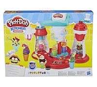 Play-Doh - La Fabbrica dei Gelati (playset con 8 vasetti di pasta da modellare) [Esclusivo Amazon]