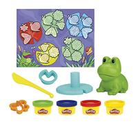 Play-Doh, La Mia Prima Rana a Colori, 4 vasetti, giocattoli per età prescolare
