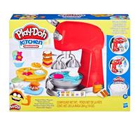 Play-Doh Kitchen Creations Il Magico Mixer, impastatrice giocattolo con finti accessori da cucina, giocattolo per attività manuali per bambini e bambine