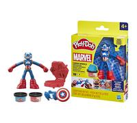Play-Doh Marvel Captain America Stamping Shield Action Figure Playset Age 4+