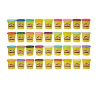 Play-Doh Mega Pack Confezione da 36 lattine, Composto di modellazione, Colori Assortiti Three-Ounce cans, 36834