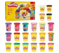 Hasbro Play-Doh, Ultimate Color Variety, Giochi per Bambini e Bambine, Idea Regalo per le Feste e Compleanni, Confezione da 22 vasetti, attività manuali