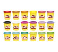 Play-doh - set 18 vasetti pasta da modellare
