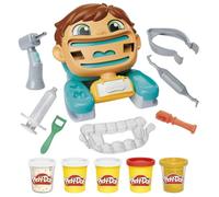 Play-Doh Playset Buffo Dentista - 7 accessori, 5 barattoli da 56 g