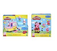 Play-Doh, playset Il gelato di Peppa con Camioncino dei Gelati, playset con acti