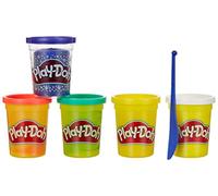 Play-Doh Sapphire Celebration, Confezione da 5 Colori per Bambini dai 3 Anni in su, atossico
