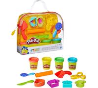 Play-Doh Starter Set Con 9 Attrezzi Creativi e 4 Vasetti di Pasta da Modellare