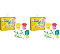 Play-Doh Tulipes et jonquilles, Coffret Floral de pâte à Modeler, Loisirs créatifs pour Filles et garçons, Cadeaux pour Enfants, dès 3 Ans (Confezione da 2)