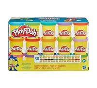 Play-Doh - Valigetta della Fantasia, Confezione da 30 vasetti di Pasta modellabile per Bambini e Bambine dai 2 Anni in su, vasetti da 56 g, atossico