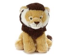 Play Eco Peluche Play Green! Ecosostenibile, Rispettoso dell'Ambiente - Leone Medio, 22 cm