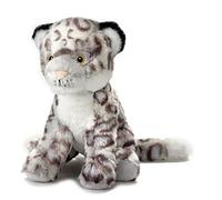 Play Eco Peluche Play Green! Peluche Ecosostenibile, Rispettoso dell'Ambiente - Leopardo Delle Nevi Medio, 22 cm