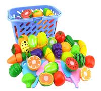 Play Food Set for Kids Fingi Cibo Taglia Il Taglio di Verdure e Frutta Gioca