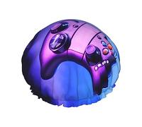 Play Gaming Pattern Cuffia da a e Cuffia da Bagno per Donna, Cuffie da a Impermeabili Oversize Reversibili Grandi Progettate per Tutte Le Lunghezze di Capelli, Cuffia Elastica Riutilizzabi