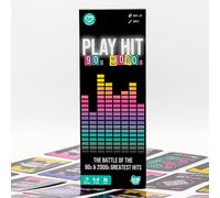 PLAY HIT - 90s & 2000s Music Trivia Board Game for Adults & Teens - Fun Party Ga
