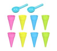 Play Ice Cream Cones, Sand Mold Set, Medium Size for Kids, Interactive Summer Activity Feature, Household Utility Category, Toy for Preschool Birthday Party Carnival Classroom Learning
