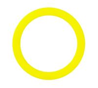 Play Juggling- Anello Giocoleria, Colore Giallo, A10Y