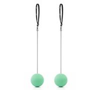 Play Juggling - Coppia di Poi Practice da GIOCOLIERE per Giocoleria - 70 mm - Verde Pastello