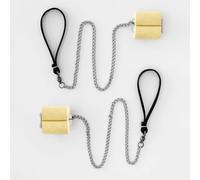 Play Juggling - Poseidon Fire Poi Fast-Replace - Puro Kevlar® Catene di Fuoco Bolas infuocabili (Loop 50 mm)
