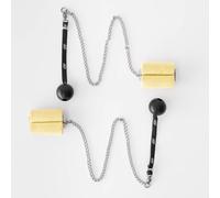 Play Juggling - Poseidon Fire Poi Fast-Replace - Puro Kevlar® Catene di Fuoco Bolas infuocabili (Pomello 70 mm)