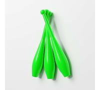 Play Juggling Set di 3 Clave Giocoleria Prima Monoscocca - Bilanciamento Perfetto per Principianti ed Esperti - Verde